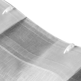 cyclingcolors 10 x Clip Over Hooks Curtain Hooks Plastic White for Door Curtain Window Curtain Door Home Caravanning Motorhome 10 x 28 mm