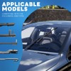 HEVLE Windshield Wiper Blades, Car Wiper Blade, Premium All-Season Windshield