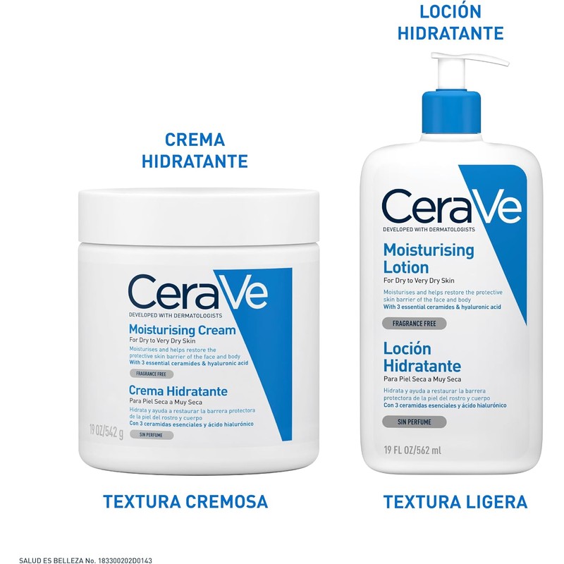CeraVe Crema Hidratante en Tarro Piel Seca a muy Seca