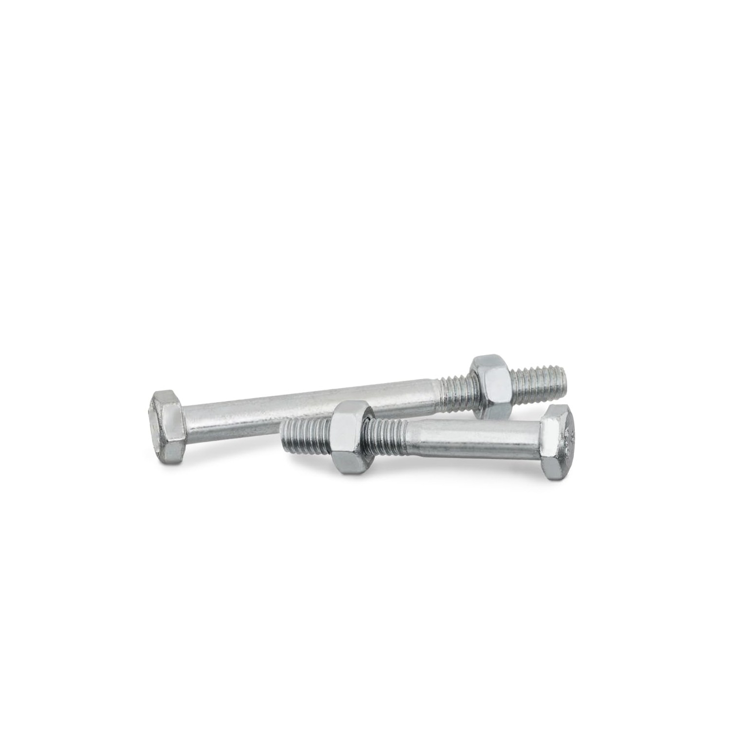 VOOXA DIN 931 Hexagon Screws with Shaft M10 x 100 + DIN935 Hexagonal ...