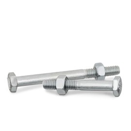 VOOXA DIN 931 Hexagon Screws with Shaft M10 x 100 + DIN935 Hexagonal Nut, Pack of 10, Stainless Steel A2 V2A, Part Winch, Attachment for U/H Post Holder, Machine Screws with Nut
