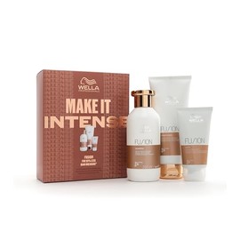 Wella Professionals Fusion Intense Repair Gift Set - Shampoo & Conditioner & Hair Mask - Hair Care Gift Set with Metal Purifier technology (250ml+ 200ml+ 75ml)