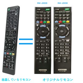 AULCMEET Brand TV Remote Control fit for Sony RM-JD029 RM-JD030 RM-JD027 RM-JD028 KDL-24W600A KDL-32W500A KDL-32W600A KDL-42W650A KDL-32W700B KDL-40W600B KDL-40W600B l-42w8 00B KDL-42W900B etc