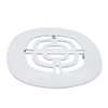Westbrass A316-50 4-1/2" OD Brass Snap-in Shower Strainer Grid Drain