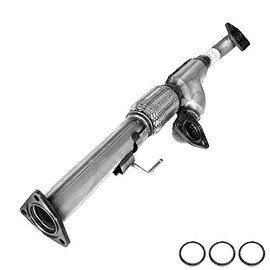 Front Exhaust Pipe with Flex Fits 2010-2011 Honda Pilot