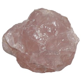 Rose Quartz Stone Rohstück from Madagascar Size L: Approx. 300-400 g Computer – Stone Electric Radiation (3406)