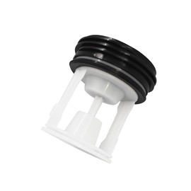 Flusensieb Ersatz für Waschmaschinen von Bauknecht, Whirlpool, Indesit - Kompatibel mit Teilenummern 481248058385 & C00312342 -Filter Filtereinsatz für Pumpe Ablaufpumpe, Schutz der Laugenpumpe