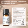 HIQILI Cinnamon Essential Oil,Pure Natural Organic Therapeutic Grade for Diffuser,Massage-10ml