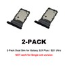 2PCS for Galaxy S21 Plus S21 Ultra Dual SIM Card