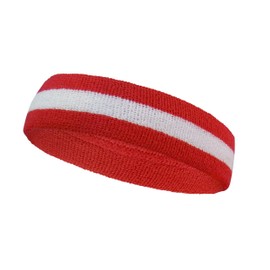 Couver Canada Switzerland Denmark Country Flag Color Cotton Sports Headband, 1 Piece