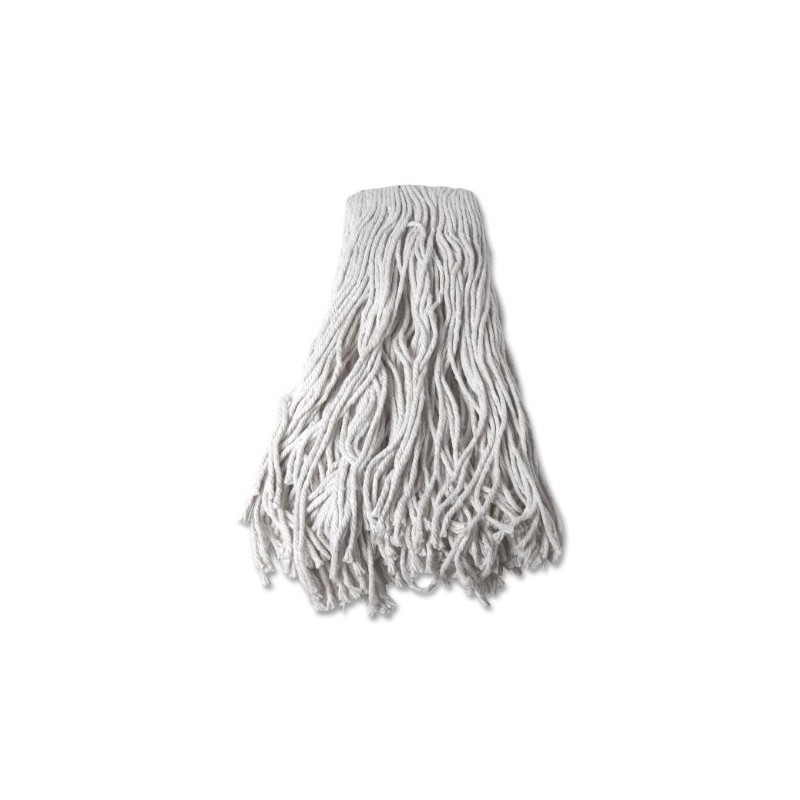 Genuine Joe 4-ply Cotton Narrow Band Natural Mophead
