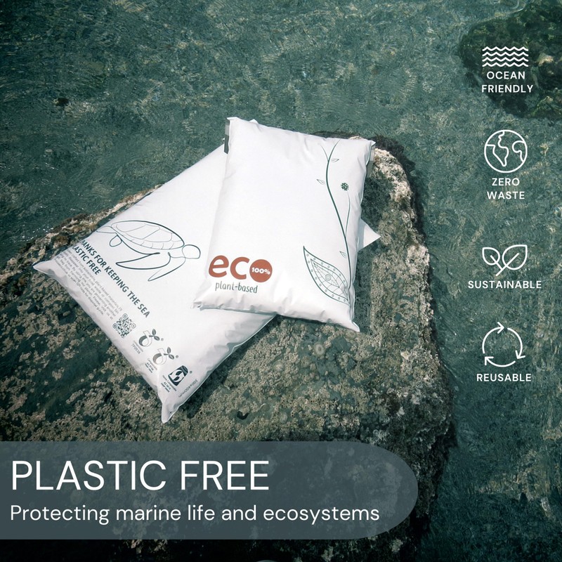 Treehouseco Eco Friendly Compostable Mailing Bags, Biodegradable Postage Bags, Eco