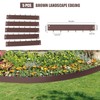 5pcs Steel Lawn Edging,4x39inch Garden Edging Border Metal Landscape Edging