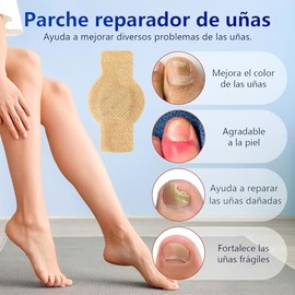 LUSCOR Parches De Cuidado Para Las UñAs,Treatment Nail Support Nail Care，Parche Corrector De UñAs De Los Pies, Reparar daños en las uñas, Mejorar el color de las uñas(1 paquete)