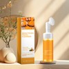 TRIMAKESHOP Turmeric Facial Cleanser, Turmeric Facial Wash, Turmeric Foaming Cleanser