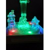 Holiday Time NUTCRACKER color changing LED LIGHT UP Animation TRAIN