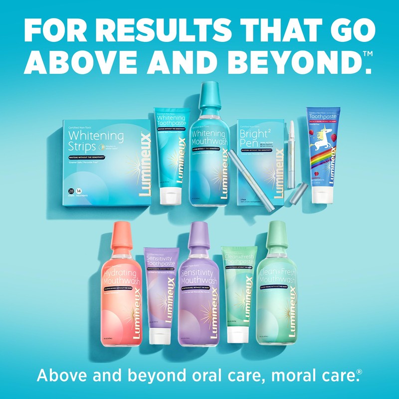 Lumineux Lumineux Teeth Whitening Strips 7 Treatments - Enamel Safe