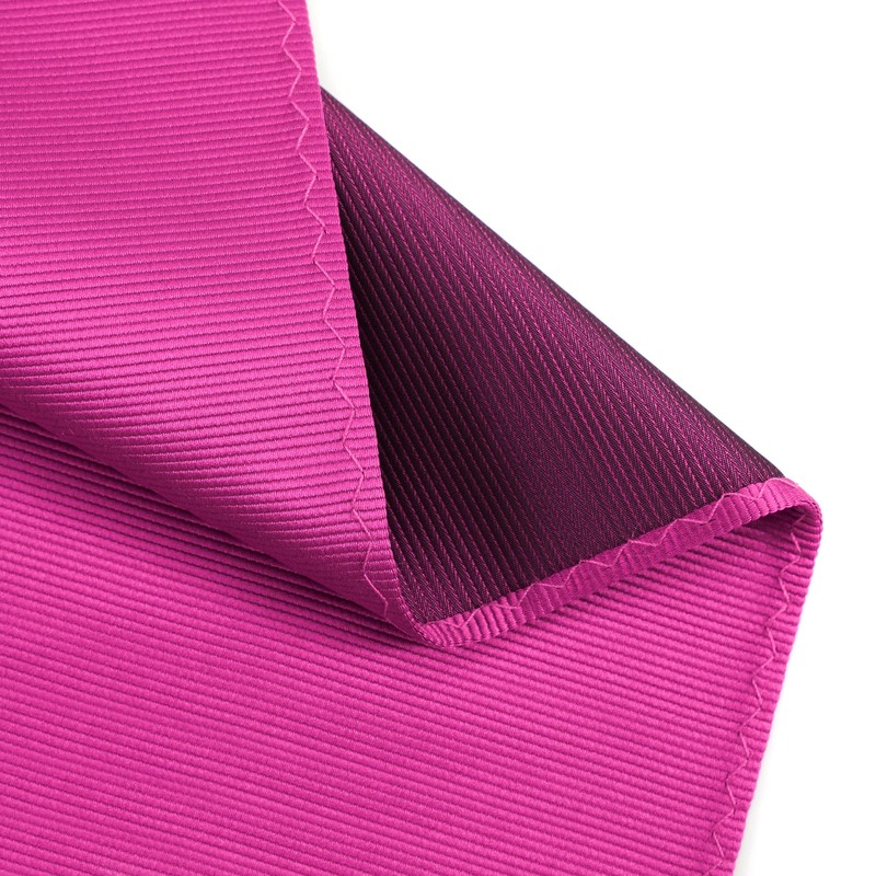 fortunatever Men's Solid Color Pocket Square,12''x12'',Magenta Red
