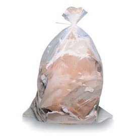 Asbestos Disposal Bags 36" x 60" x 3.5 mil, Industry Standard, Clear, NO Print, 50 Bags/Roll