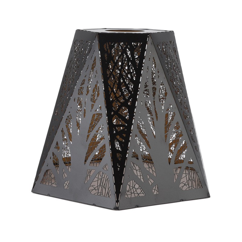 Lamp Shade E27 E26 Desk Lamp Wrought Iron Lampshade Black