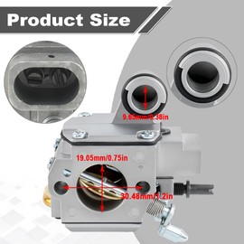 ZAMDOE 1135-120-0601 Carburetor Air Filter Carb Gasket Kit for Stihl MS361 MS361C Chainsaws 2-Stroke for Zama C3R-S236 1135 141 2200, 1128 358 7701, 1122 647 9400, 1135 120 1601