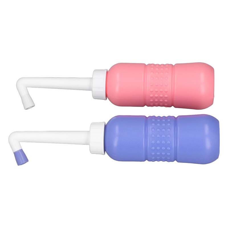 2Pcs Portable Handheld Bidet 450ML Strong Elastic Light Weight Large