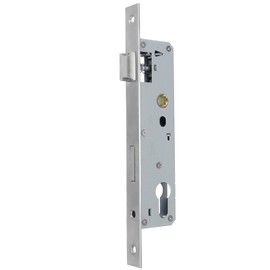 Wealrit 9-7/16" Mortise Lock for Glass Doors Sliding Patio Door Linkage Lock Replacement(Mortise 1.18")