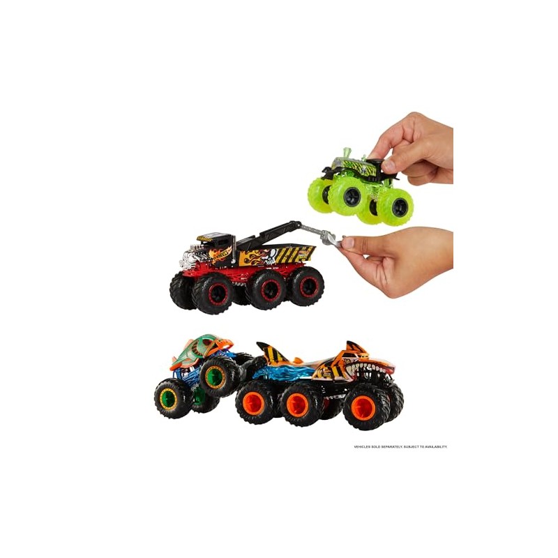 Hot Wheels Hot Wheels Monster Trucks Big Rigs, 1:64 Scale