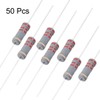uxcell 50Pcs 2.2K Ohm Resistor, 2W 5% Tolerance Carbon Film