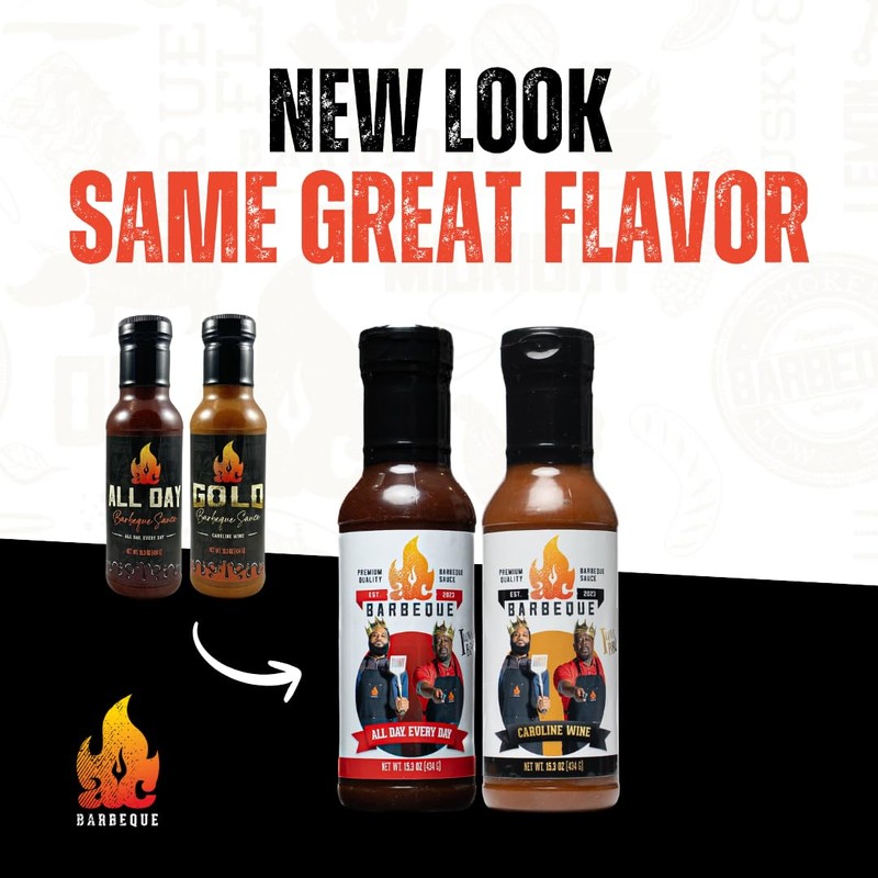 AC Barbeque Sauce - CAROLINE WINE (AKA AC GOLD) Carolina