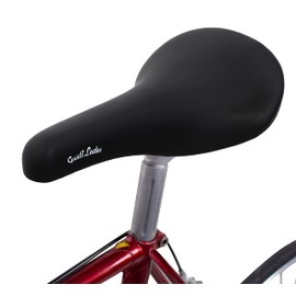 Gusti Sean Y Genuine Leather Bicycle Saddle Leather Saddle Retro Design Soft Saddle City Bike Road Bike Trekking Bike MTB Black