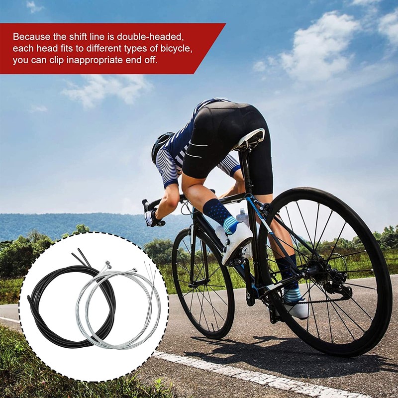 FANNAS 2 Sets Bowden Cable, Universal Bicycle Brake Cable and