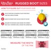 Ultra Paws Rugged Dog Boots and Paw Protectors for Small,