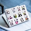 Mistree Aufkleber Panda Kinder, Bastelset Panda Niedlich, 5 CM