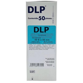 Cateter Intravenoso Periférico Para Venoclisis De Poliuretano (22 G x 25 mm)