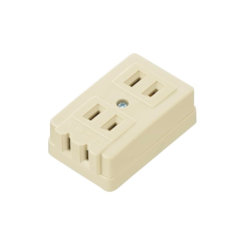 Ohm (OHM) L-Type Triple Outlet 3 Gang HS - RL3/P