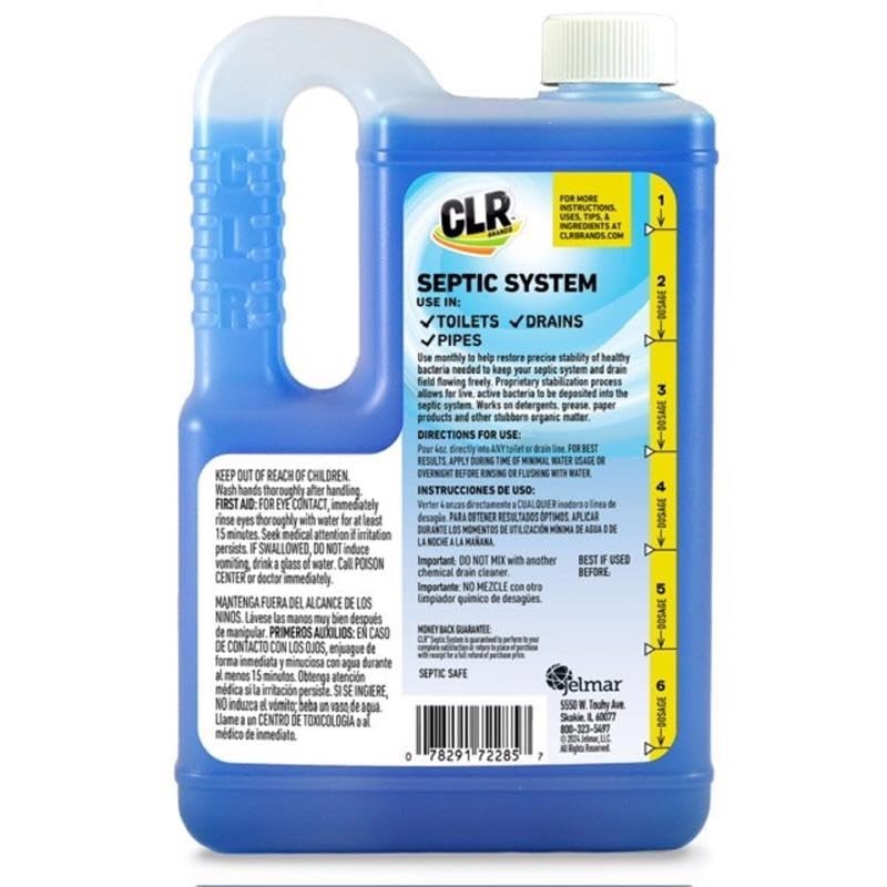 Clr Septic Treatment And Drain Care 28 Oz6