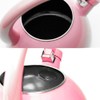 Whistling Tea Kettle for Stove Top Enamel on Steel Teakettle,