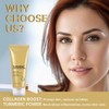 C-ollagen Face M-ask,Collagen Night Wrapping Mask,Turmeric Face Mask,Turmeric Collagen Overnight