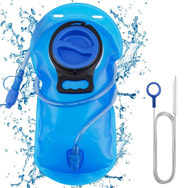 Palwin Hydration Bladder 2L Outdoor Water Bag with Bite Valve