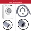 SPARES2GO Extension Drain Hose Compatible with Hotpoint Washing Machine (1.5M,