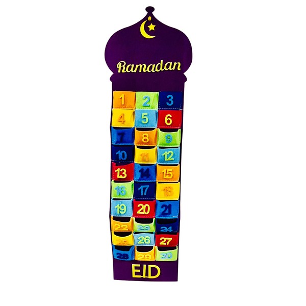 Ramadan Decorations Eid Count down Calendar Ramadan Calendar for Kids