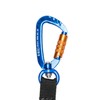 46” Retractable Self-Locking Lanyard with Carabiner|ANSI/ISEA 121-2018|2lb Capacity for High-Elevation
