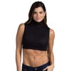 HALFTEE Turtleneck Sleeveless Layering Tee | Demi Cami Crop Tops