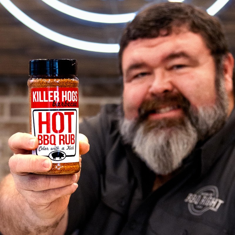 Killer Hogs HOT BBQ Rub | Championship Grill Seasoning for