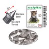 ecoSpikes 1/4 inch (6mm) Stainless Steel Track and Cross Country
