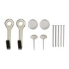 Berg Co., Ltd. Nikopin Hook White Single M-070