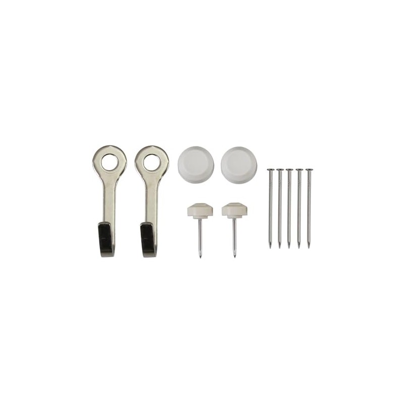 Berg Co., Ltd. Nikopin Hook White Single M-070