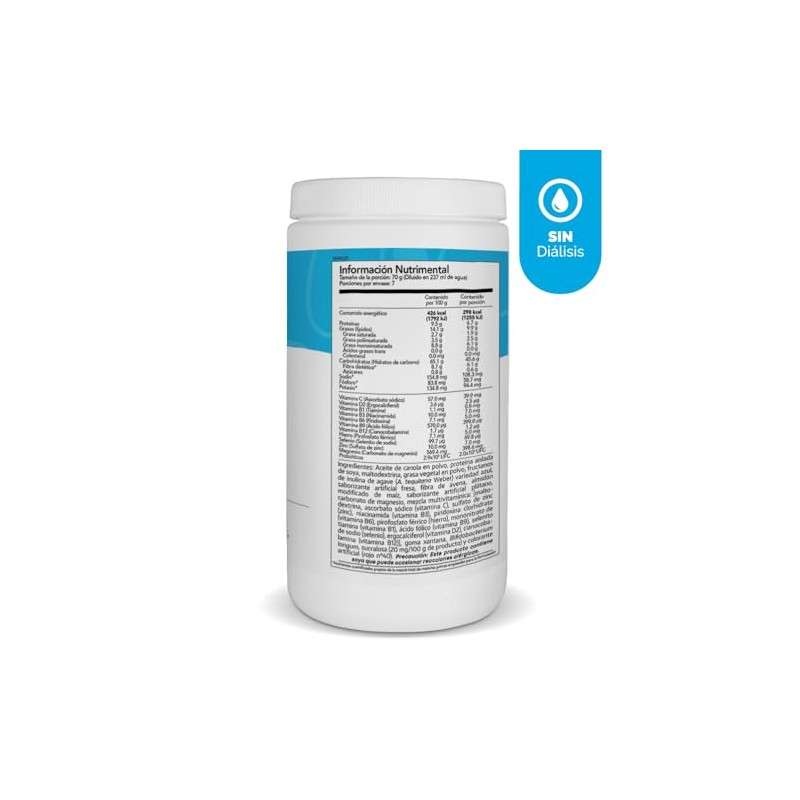 Rensensitive LP NIN - Baja Proteína - Prediálisis (490g, Plátano