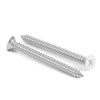 MewuDecor #6 x 1-1/2" Flat Head Wood Screw, Sheet Metal